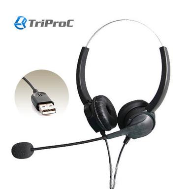 Stereo USB Headset with Microphone for Call Center