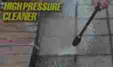 High pressure cleaner 