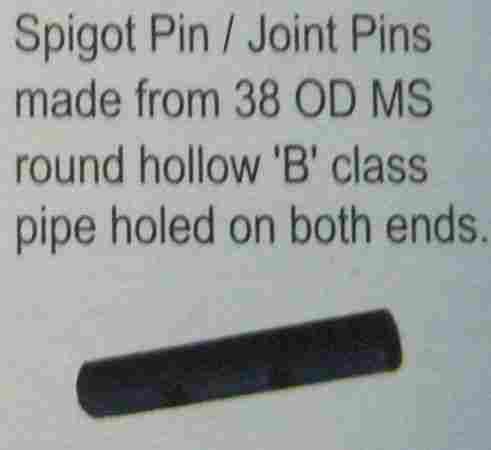 Spigot Pin / Joint Pins