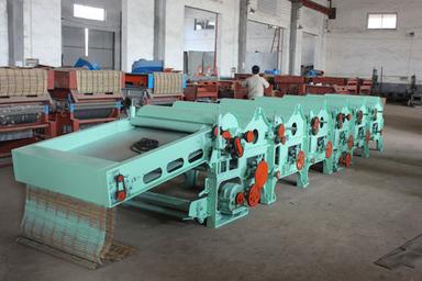 High Speed 50Hz Cotton Fabric Waste Recycling Machinery For Yarn Spinning Dimension(L*W*H): 6500X1700X1200 Millimeter (Mm)