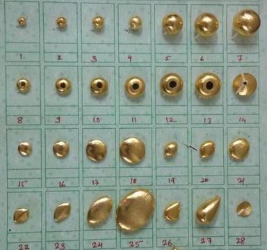 Brass Golden Beads (Art No.20) Application: Industrial Use