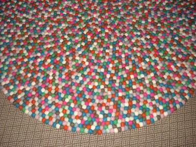 Felt Ball Rug Magic Ball