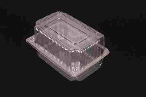 Transparent Plastic Clamshell Packaging Food Grade Box