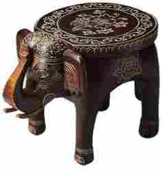 Pranted Wooden Elephant Tables