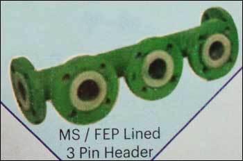 MS / FEP Lined 3 Pin Header