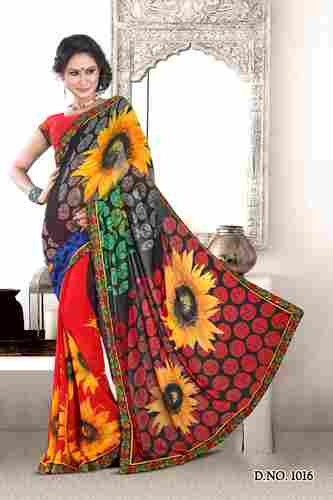 Traditional Designer Synthetic Sarees