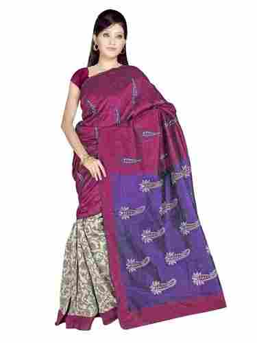 Bhagalpuri Cotton Designer Saree