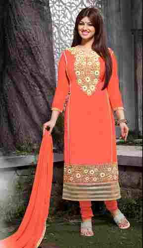 Love Me Orange Suit Salwar