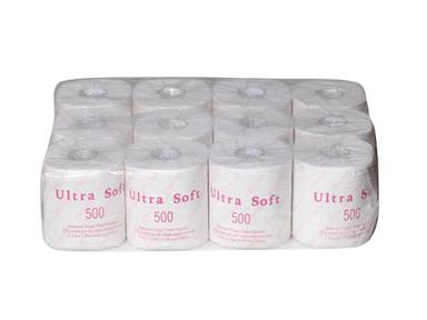 Ultra Soft Tissue Paper Roll In 500 Counts With Paper Wrapping
