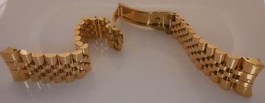 Gold Plated Watch Straps