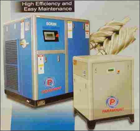 3.7 and 7.5 Kw Oil Floded Screw Compressor