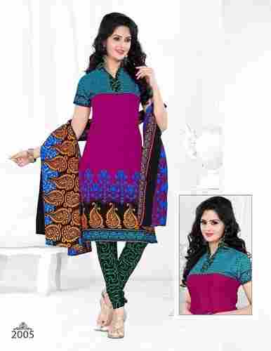 Ladies Cotton Salwar Suit Fabric