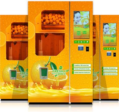 Squeezed Orange Juice Vending Machine