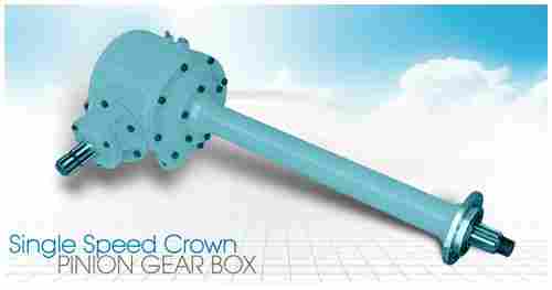 Single Speed Crown Pinion Gearbox