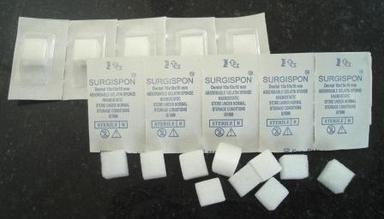 White Surgispon Surgical Haemostatic Sponge