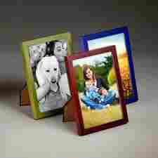 Durable Glass Wood Photo Frames