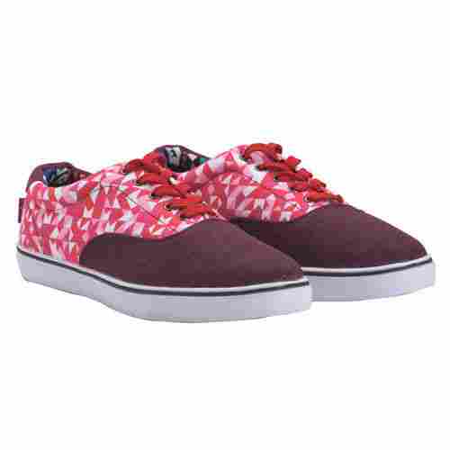 Camoflauge Skate Shoes (Red)