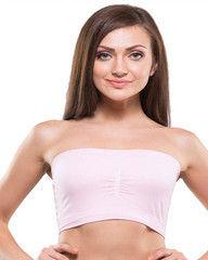 Full Cup Padded Single Pink Tube Top