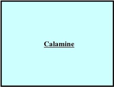 Calamine Powder Application: Industrial