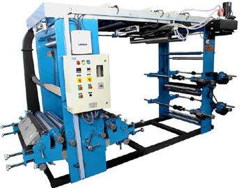 Flexo Printing Machine With Winding