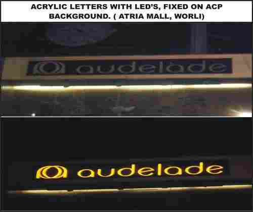 Acrylic Letter with LED