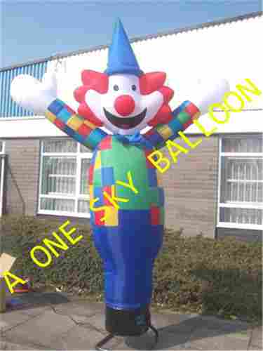 Robust Clown Shape Inflatable Air Dancer