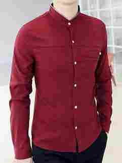 Full Sleeve Red Casual Shirts