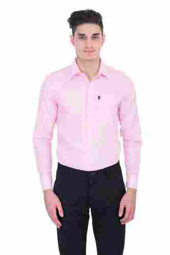 London Looks Pink Men Formal Shirts
