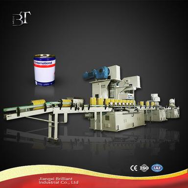 Automatic Can Making Machine For Paint Cans Capacity: 30Cpm Liter (L)
