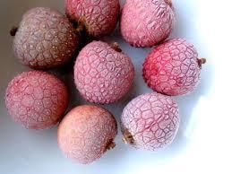 Frozen Lychees