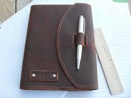 Brown Leather Diary Covers