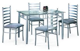 Transparent Steel Dining Tables