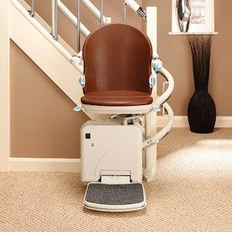 Curved Stairlift (Minivator 2000) Usage: Building Elevator