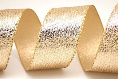 Metallic Fabric Ribbon