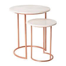 Copper Table And Stool