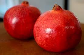 Dry And Fresh Pomegranate