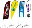 Custom Made Print Promotional Flags