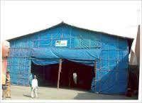Blue Easy To Install Monsoon Sheds