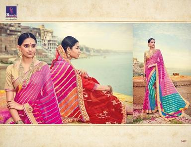Pink Indian Fashion Sarees