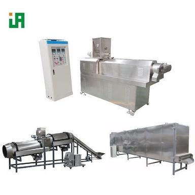 Stainless Steel Dry Wet Extusion Puffed Dog Food Cat Food Production Line