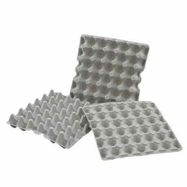 White Paper Pulp Moulded Egg Trays