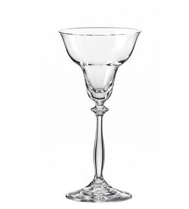 Bohemia Crystal Angela Martini Glass (185 Ml) Set Of 2Pcs Capacity: 185 Milliliter (Ml)