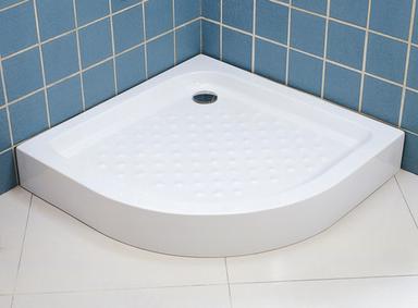 Acrylic Shower Tray With Fiber Glass