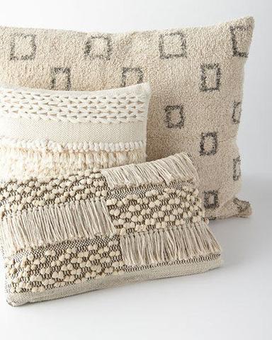 Designer Woven Pillow Cover