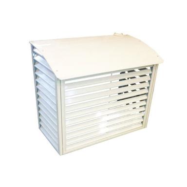 Shutter Design Decorative Outdoor Air Conditioner Cover With Noise Reduction Function