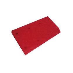 Rectangle Red Polyurethane Pads