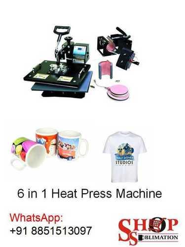 6 in 1 Heat Press Machine