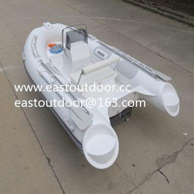 Rib330, White Tubes And Light Gray Accessory Parts Rescue Boat Engine Type: Outboard