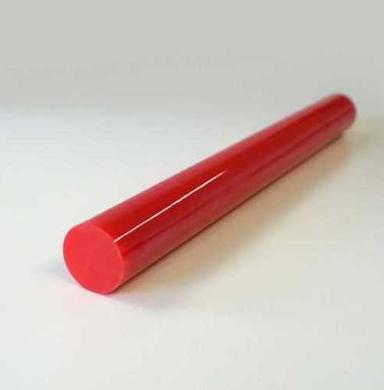 Red Color Pu Rods Hardness: Rigid