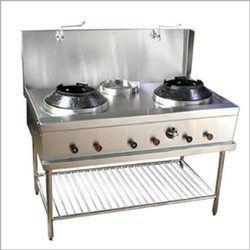 Stainless Steel Commercial Kitchen Range Application: Food Cooking